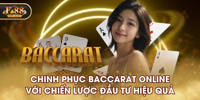 Chinh phục Baccarat online fo88