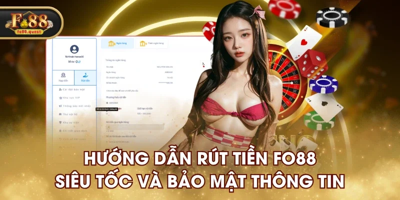 Hướng dẫn rút tiền fo88